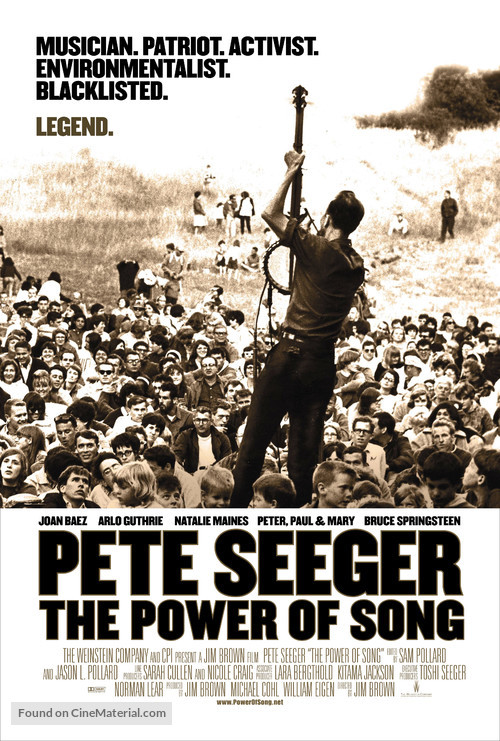 Pete Seeger: The Power of Song - Movie Poster