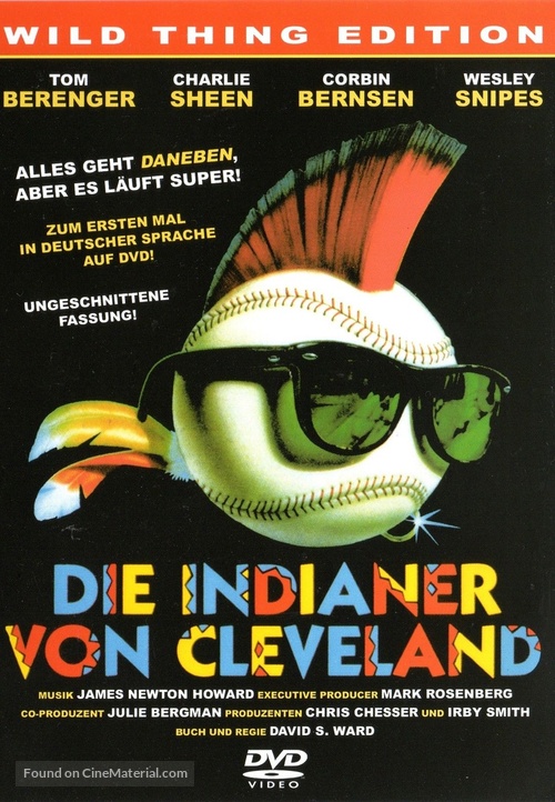 Major League - German DVD movie cover