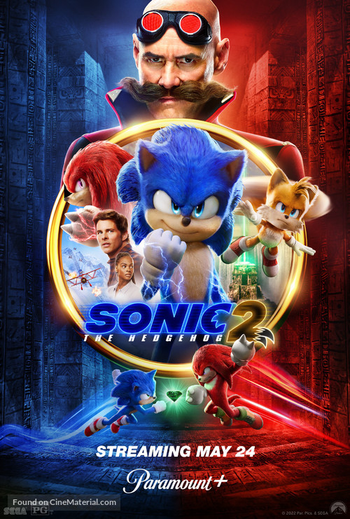 Sonic the Hedgehog 2 - Movie Poster