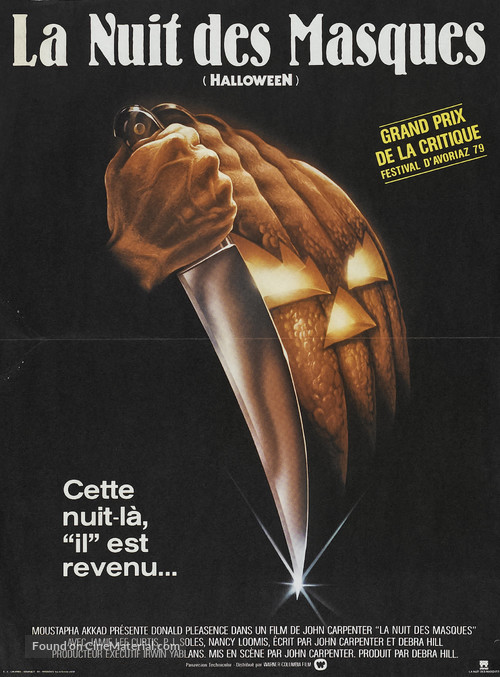 Halloween - French Movie Poster