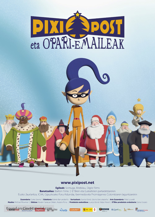 Pixi Post eta opari-emaileak - Spanish Movie Poster