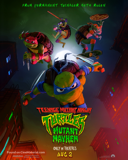 Teenage Mutant Ninja Turtles: Mutant Mayhem - Movie Poster