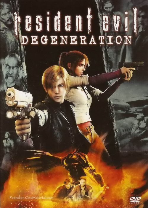 Resident Evil: Degeneration - French Movie Cover