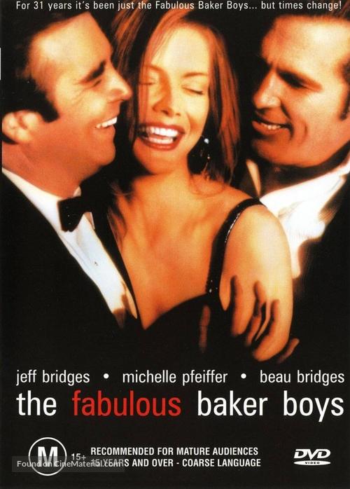 The Fabulous Baker Boys - Australian DVD movie cover