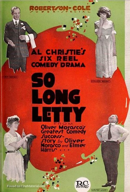 So Long Letty - Movie Poster