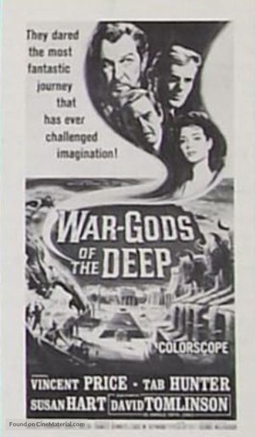 War-Gods of the Deep - Movie Poster