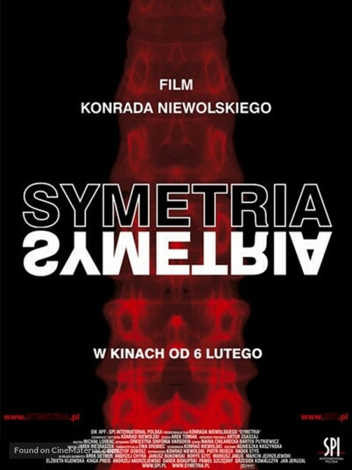 Symetria - Polish poster