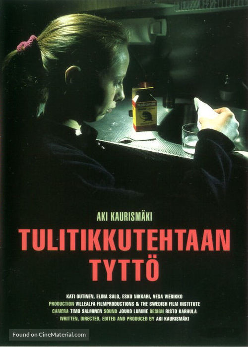 Tulitikkutehtaan tytt&ouml; - Finnish Movie Poster