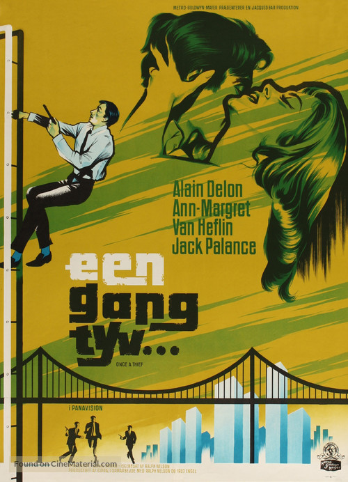 Once a Thief - Danish Movie Poster
