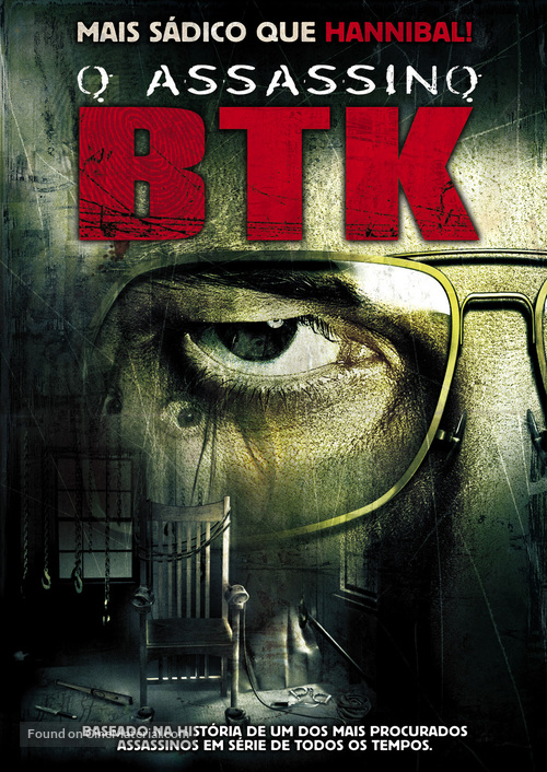 B.T.K. Killer - Brazilian DVD movie cover
