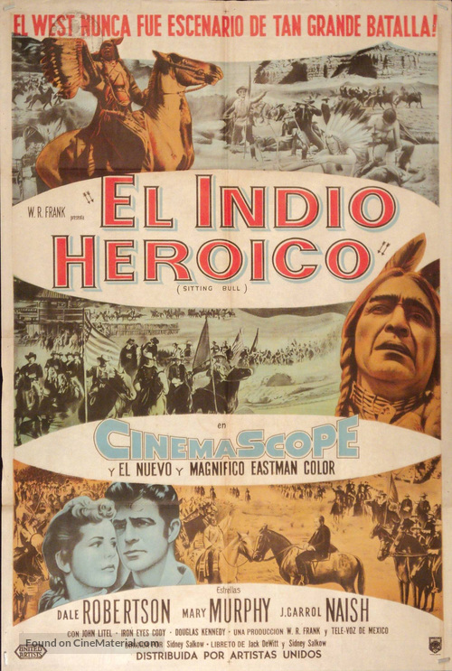 Sitting Bull - Mexican Movie Poster