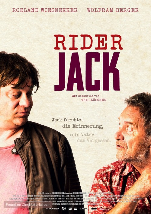 Rider Jack - Swiss Movie Poster