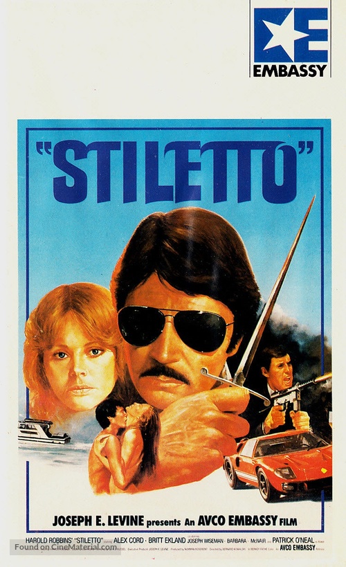 Stiletto - German VHS movie cover