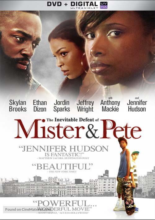 The Inevitable Defeat of Mister and Pete - DVD movie cover