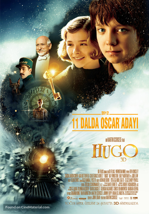 Hugo - Turkish Movie Poster