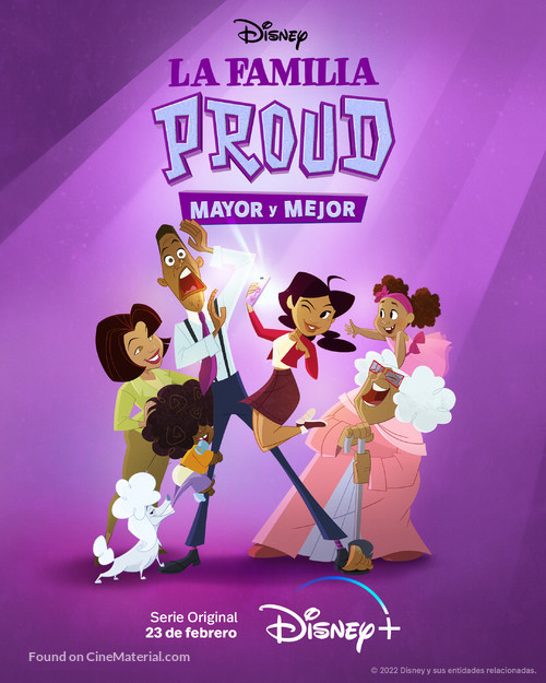 &quot;The Proud Family: Louder and Prouder&quot; - Argentinian Movie Poster