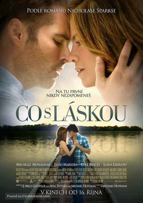 The Best of Me - Czech Movie Poster