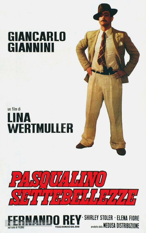 Pasqualino Settebellezze - Italian Theatrical movie poster