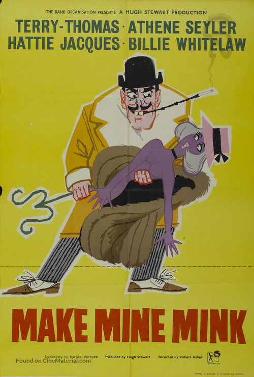 Make Mine Mink - British Movie Poster
