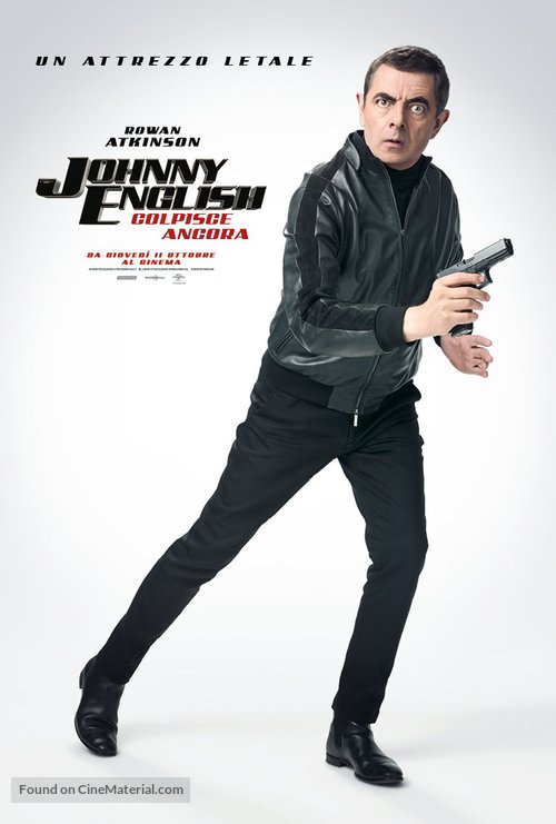 Johnny English Strikes Again - Italian Movie Poster
