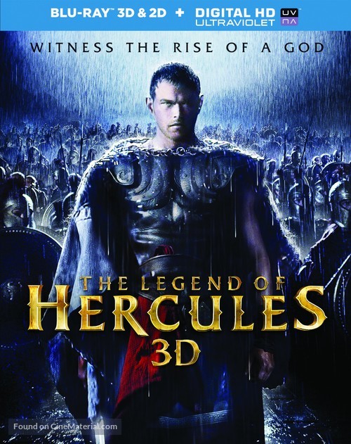 The Legend of Hercules - Blu-Ray movie cover