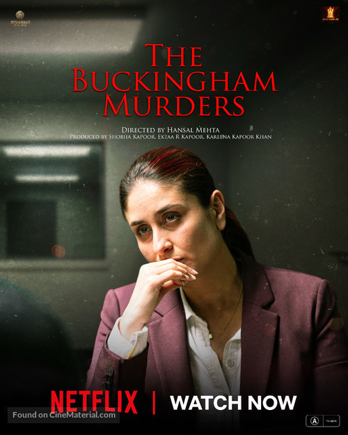 The Buckingham Murders - Indian Movie Poster