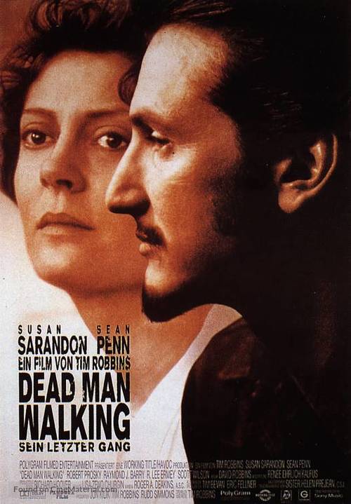 Dead Man Walking - German Movie Poster