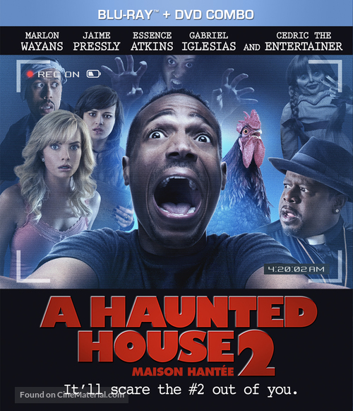 A Haunted House 2 - Canadian Blu-Ray movie cover