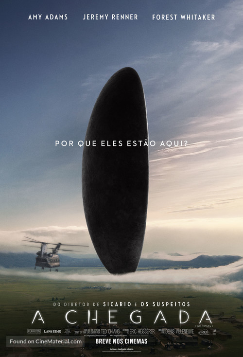 Arrival - Brazilian Movie Poster