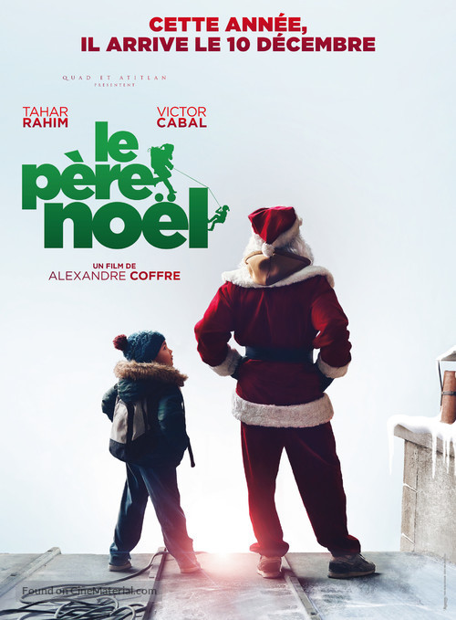 Le p&egrave;re No&euml;l - French Movie Poster