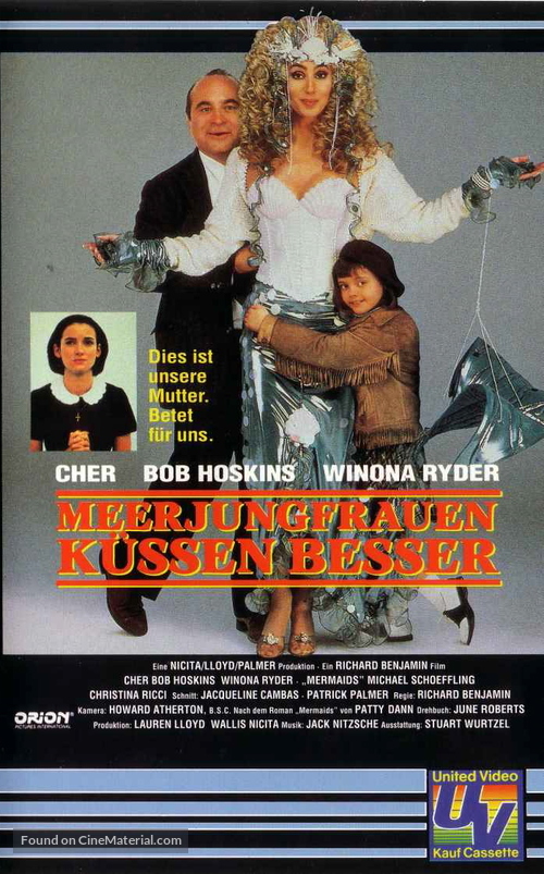Mermaids - German VHS movie cover