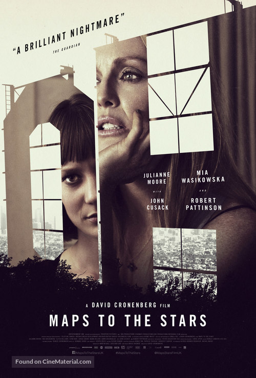 Maps to the Stars - British Movie Poster