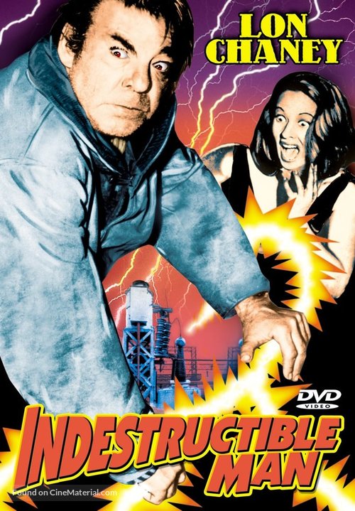 Indestructible Man - DVD movie cover