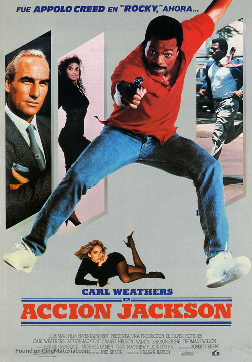 Action Jackson - Spanish Movie Poster