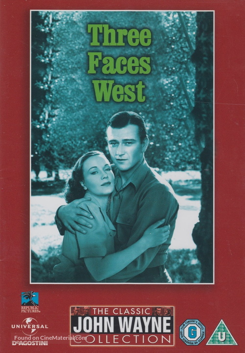 Three Faces West - British DVD movie cover