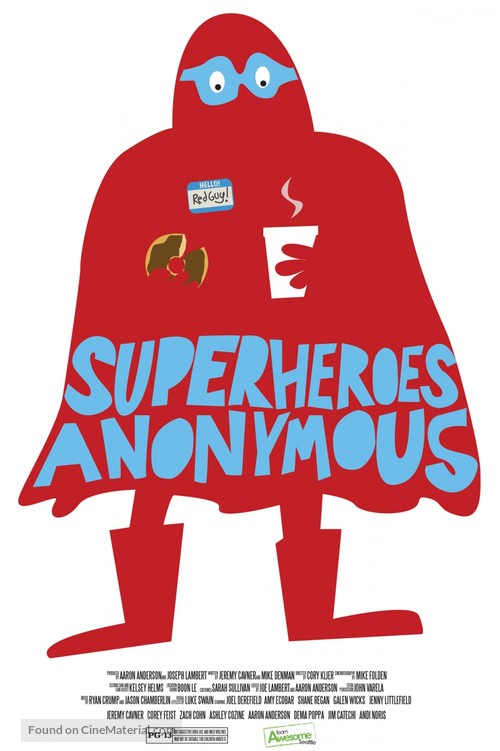 Superheroes Anonymous - British Movie Poster