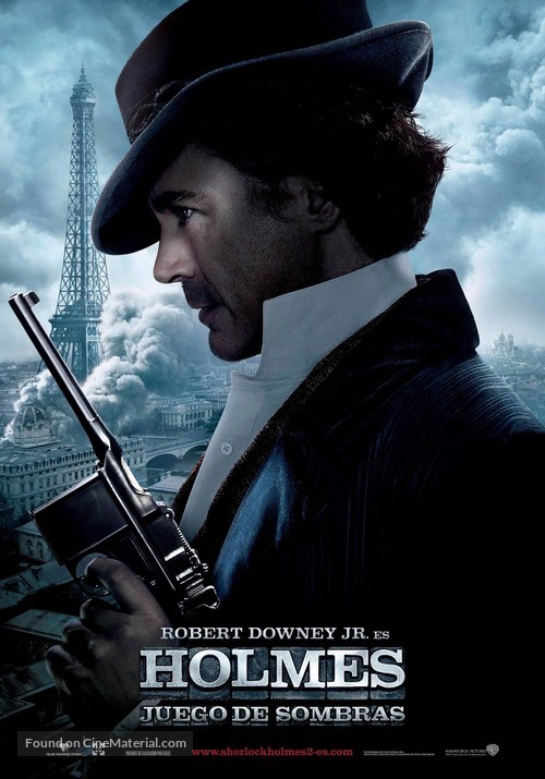 Sherlock Holmes: A Game of Shadows - Spanish Movie Poster