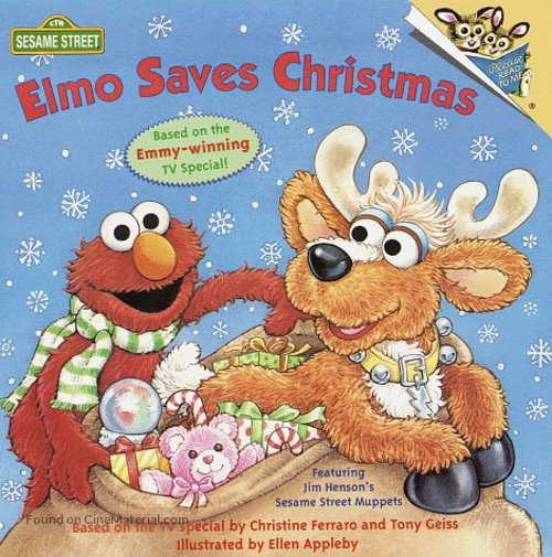 Sesame Street: Elmo Saves Christmas - Movie Cover