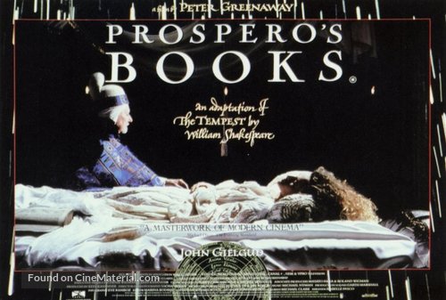 Prospero&#039;s Books - British Movie Poster