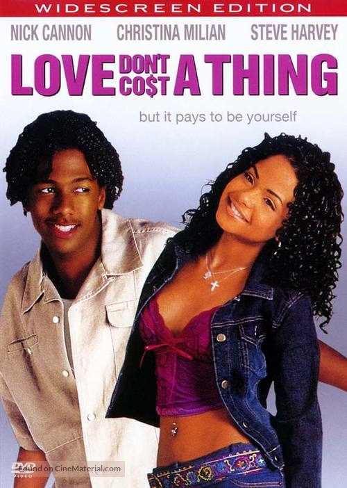 Love Don&#039;t Cost A Thing - DVD movie cover