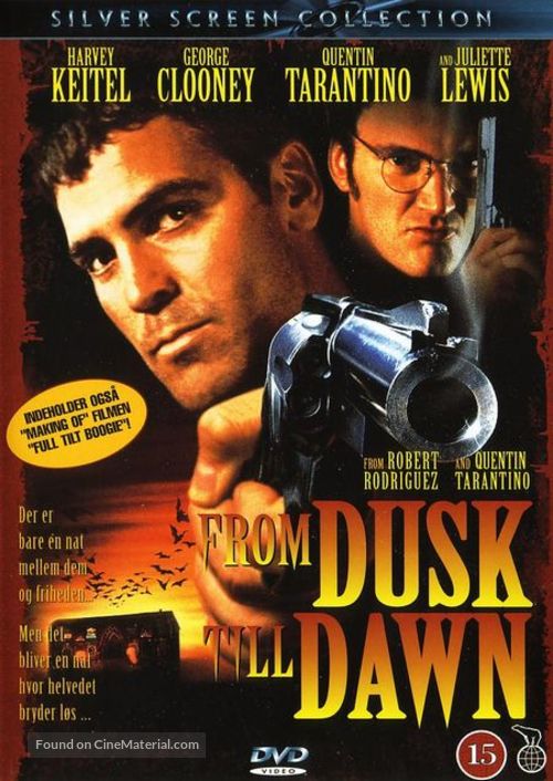 From Dusk Till Dawn - Danish DVD movie cover
