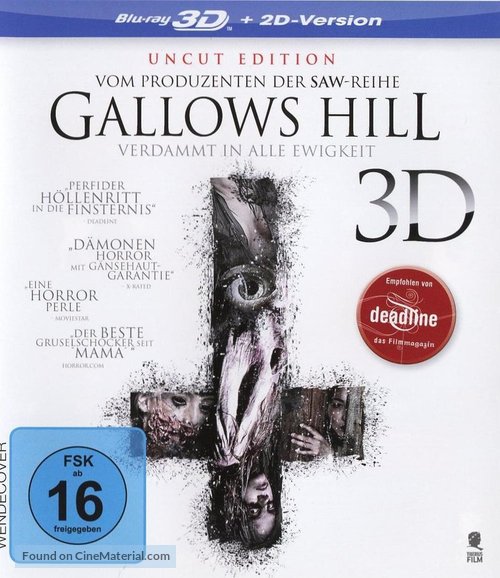 Gallows Hill - German Blu-Ray movie cover