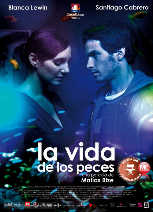 La vida de los peces - Chilean Movie Poster