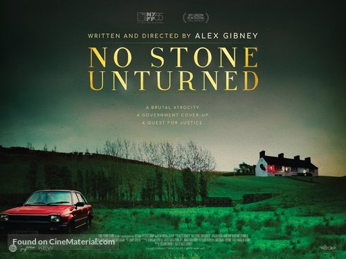 No Stone Unturned - British Movie Poster