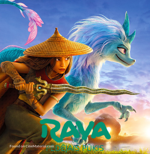 Raya and the Last Dragon - Latvian Movie Cover