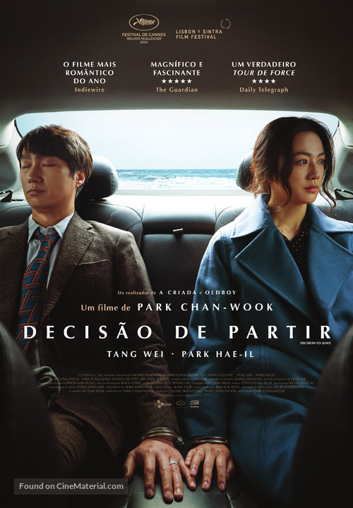 Decision to Leave - Portuguese Movie Poster