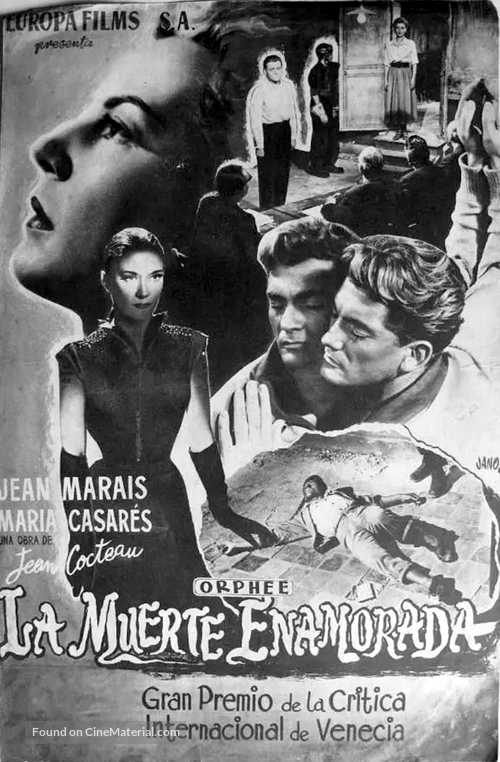 Orph&eacute;e - Spanish Movie Poster
