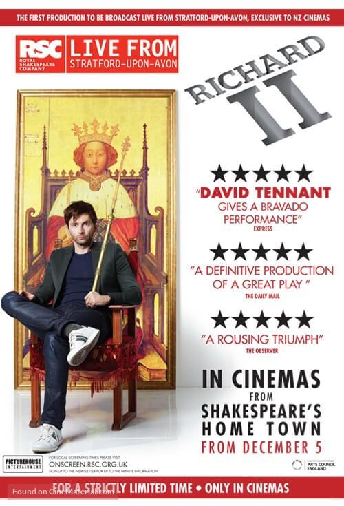 Royal Shakespeare Company: Richard II - British Movie Poster