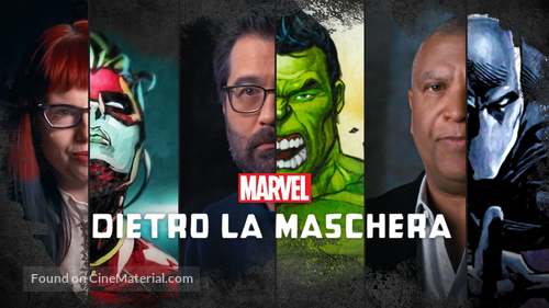 Marvel&#039;s Behind the Mask - Italian Movie Cover