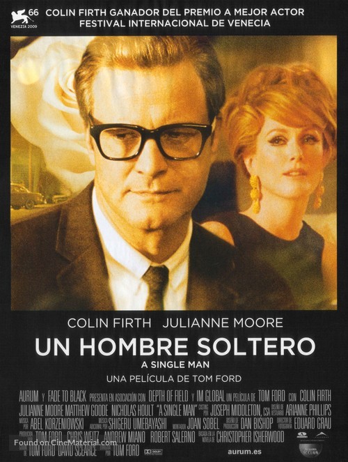 A Single Man - Spanish Movie Poster